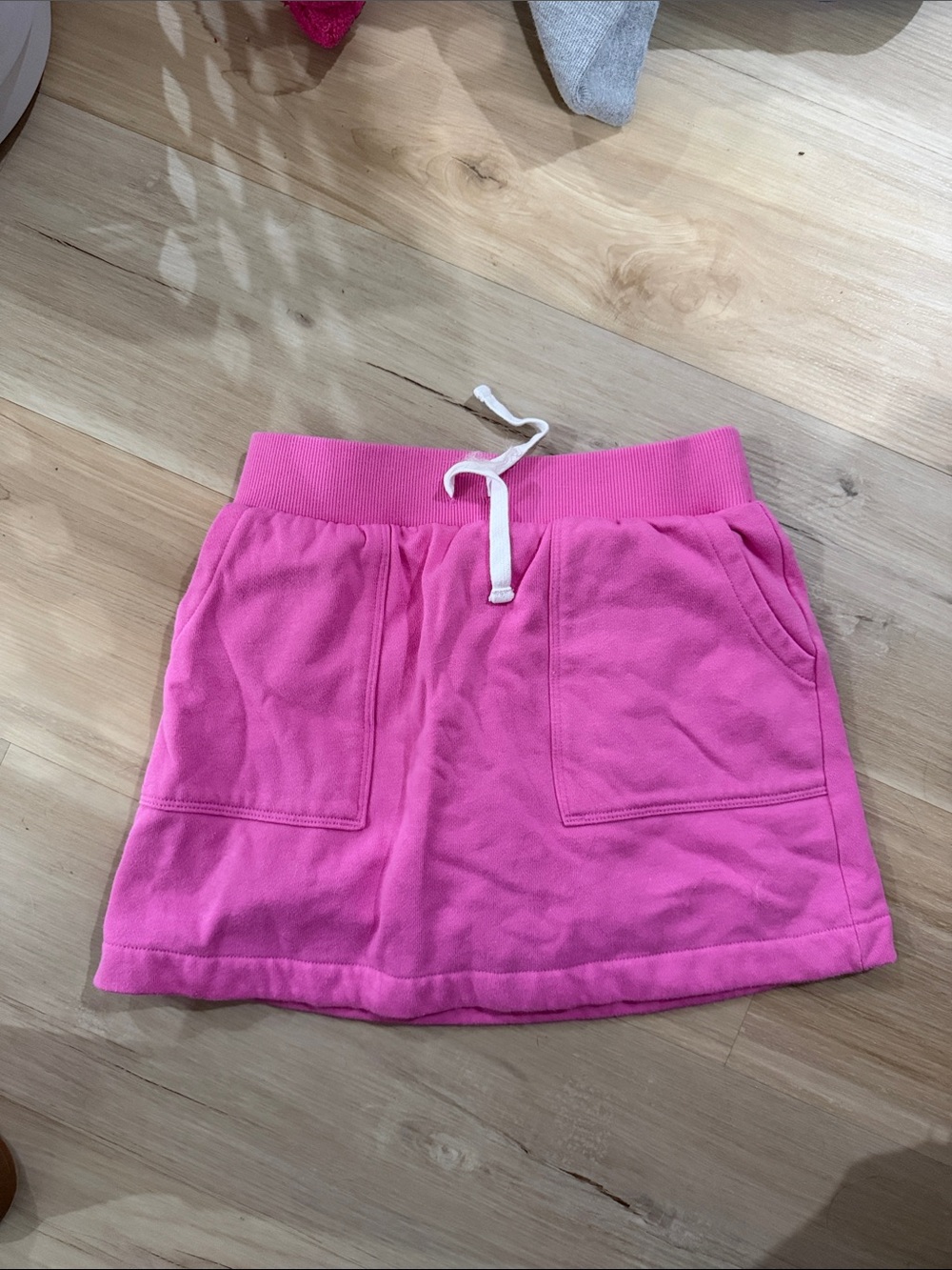 wonder nation Hot Pink Drawstring Pocket Skort